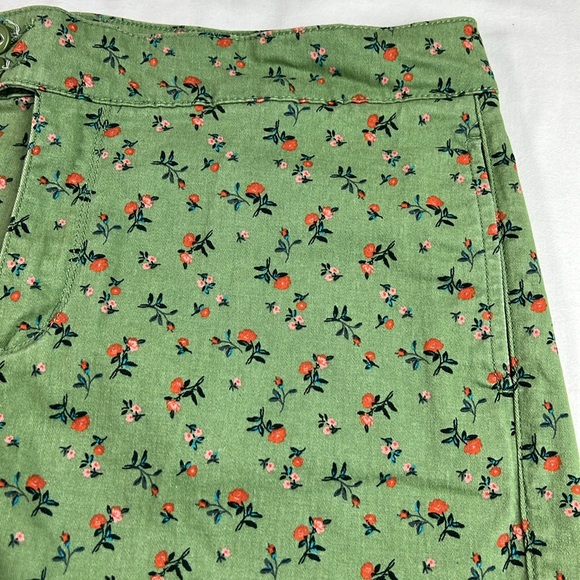 Sanctuary Sz 31 Green Floral Shorts - Picture 3 of 14